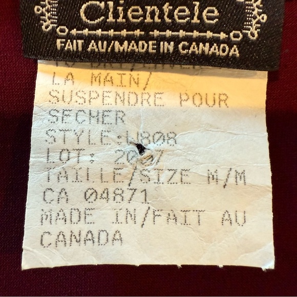 Clientele Shirt Embellished Short Flutter Sleeve Asymmetric Tunic Teal Burgundy - Picture 15 of 15